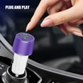 thumbnail image 4 of Fast Car Charger USB C,USB C Car Charger,Phone Car Charger,2-Port Cigarette Lighter Auto Charger Fast Charging Adapter with PD&QC3.0 Suitable For Charging All Electronic Devices(Purple), 4 of 8