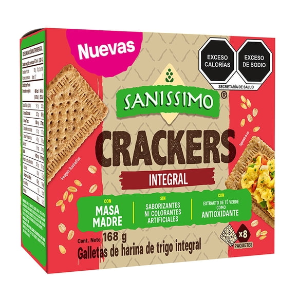 Galletas Crackers Integral Sanissimo 168 g
