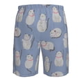 thumbnail image 6 of Naloa Cute Fat Cat Men's Beach Shorts, Surfing shorts, Swim trunks, Quick Dry Swim Trunks for Surfing Beach Fun - Medium, 6 of 9
