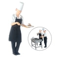 thumbnail image 4 of 1/64 restaurant Cook Scene Layout Toy for Chef Black, 4 of 8