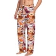 thumbnail image 6 of Sikiie Gnomes With Coffee Pajama Pants Men, PJ Bottoms, Sleep & Lounge Pants-Medium, 6 of 6