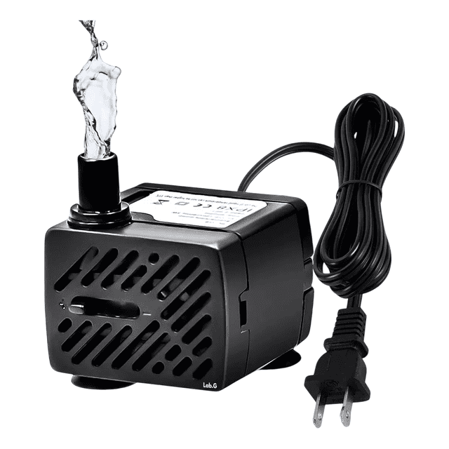 Bomba De Agua Lab.G Mini Pecera NEGRO