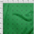 thumbnail image 3 of oneOone Velvet Green Fabric Damask Dress Material Fabric Print Fabric By The Yard 58 Inch Wide, 3 of 5