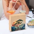 thumbnail image 3 of Yayeee Napkin Holder for Table Kitchen Paper Tissue Organization, Pine Tree at Dawn, 3 of 8