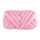 thumbnail image 2 of Hilo grueso de poliéster de tela, hilo de peso jumbo, hilo de punto suave de 250 g, hilo voluminoso Rosa, 2 of 9