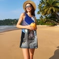 thumbnail image 3 of Disketp Astronaut in Outer Space para Vestido sin Mangas para Mujeres, Vestidos de Verano para Mujeres, Casual y Holgado para la Playa, 3 of 7