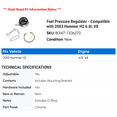 thumbnail image 2 of Fuel Pressure Regulator - Compatible with 2003 Hummer H2 6.0L V8, 2 of 2