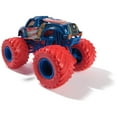 thumbnail image 3 of Monster Jam, Marvel Official Captain America Monster Truck, Die-Cast Vehicle, 1:64 Scale, Super Hero Kids Toys for Boys Ages 3 and up, 3 of 6