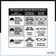 thumbnail image 2 of Dolfino Pro Pacesetter Adult Swim Goggle - Black, 2 of 6