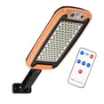 thumbnail image 1 of luz de paisaje al aire libre para jardín, luces sensor de movimiento, luces de pared decorativas automáticas para exteriores impermeables para terraza, - 124LED naranja, 1 of 8
