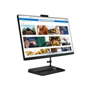 Lenovo IdeaCentre AIO 3 24IAP7 F0GH - All-in-one - with stand - Core i5 12450H / 2 GHz - RAM 8 GB - SSD 256 GB - NVMe - UHD Graphics - GigE - WLAN: 802.11a/b/g/n/ac/ax, Bluetooth 5.1 - Win 11 Home - monitor: LED 23.8" 1920 x 1080 (Full HD) touchscreen - keyboard: English - black