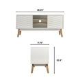 thumbnail image 3 of Elle Decor Aurie Media Console in French White, 3 of 5