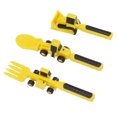 thumbnail image 4 of Construction Utensils for Kids Construction Themed Toddler Utensils Eating Set with Excavator Fork Spoon, 4 of 5