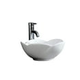 thumbnail image 4 of Fine Fixtures  White Ceramic Chinaware 15.5-inch Vessel Sink, 4 of 5