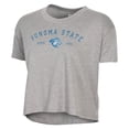 thumbnail image 2 of Women's Alternative Apparel  Gray Sonoma State Seawolves Retro Jersey Headliner Cropped T-Shirt, 2 of 3