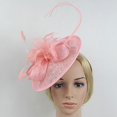 thumbnail image 2 of Horquilla Sombrero Clip de de Velo Decoración de Boda para Señora Nupcial Hairclip Headpiece Negro/Azul/Rosado Macarena Velo de novia de la horquilla, 2 of 8