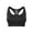 Black, variant on Womens Anti-Chafe Seamless Sports Bra