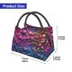 thumbnail image 2 of Fotbe Heart Confetti on Glitter Bolsa Térmica Portátil con Estampado, Bolsa de Entrega de Alimentos Aislada, Bolsa Reutilizable de Gran Capacidad para Comidas y Supermercado, 2 of 6