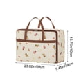 thumbnail image 3 of PEIBang 24"x9"x16" Heavy Duty Moving Bag,Storage Bag Packing Supplies,Storage Tote with Handles and Zippers for Clothes,Bedding,Comforters,Pillows, 3 of 8