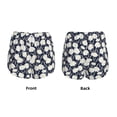 thumbnail image 3 of Salouo Daisies Flowers Print Women's 2 in 1 Running Shorts Double-Layer Shorts Athletic Workout Gym Yoga Shorts Running Shorts for Women-Small, 3 of 7