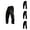 Black3, variant on Mens Sweatpants with Pockets 2026 Spring Viking Style Printed Relaxed Fit Elastic Waist Casual Pants
