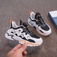 thumbnail image 5 of Otqutp Children Fashion Sneakers Fashion All Seasons Children Sports Girls Boys Run Flat Bottom Non Slip Elastic Band Colorblock Comfortable Street Casual Style, 5 of 9