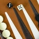 thumbnail image 5 of Set de backgammon VOVOTUZZI para adultos con tablero de cuero de 15 pulgadas, 5 of 9