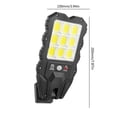 thumbnail image 3 of 3uds. Lámpara solar LED para exteriores IP65 resistente al agua para jardín, patio, camino, patio (9 COB), 3 of 4