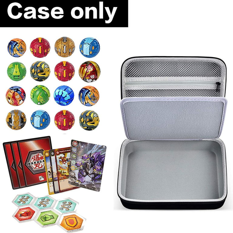 Toy Organizer Storage Case Compatible with Bakugan Figures