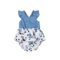 thumbnail image 2 of Honganda Family Matching Clothes Set, Contrast Color Shirt/Dress/Romper, 2 of 7