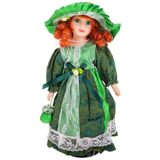 Muñeca de cerámica victoriana en miniatura, mujer, muñeca de porcelana, gente de porcelana en miniatura victoriana, casa de muñecas, modelo de muñeca de cerámica en miniatura de dama victoriana
