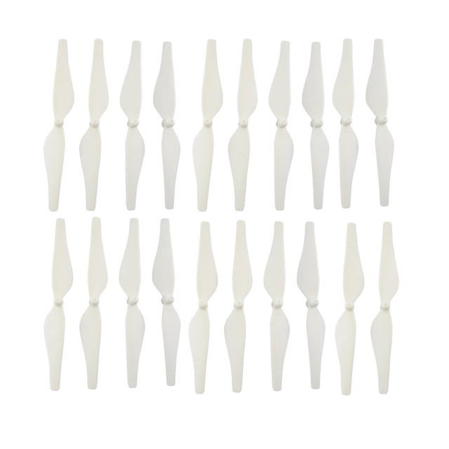 20x Props CW CCW para RC Racing Quadcopter Sunnimix DJI Tello Propeller Blanco