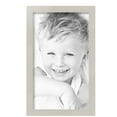 thumbnail image 2 of ArtToFrames 10" x 17" Slanted Lip White Picture Frame, 10x17 inch White Wood Poster Frame (WOM-4825),  Pack, 2 of 7