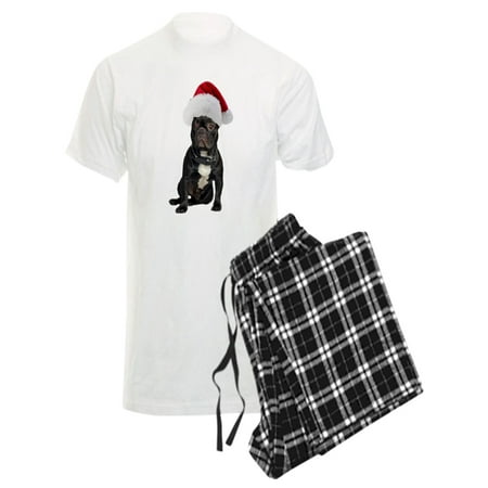 

CafePress - French Bulldog Christmas - Men s Light Pajamas