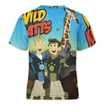 thumbnail image 5 of Wild Kratts Kid Shirts Unisex Casual Tops 3D Print Graphic Tees Short Sleeve T Shirts for Boys Girls 110CM, 5 of 8