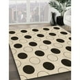thumbnail image 3 of Ahgly Company Machine Washable Indoor Rectangle Transitional Wheat Beige Area Rugs, 6' x 9', 3 of 7