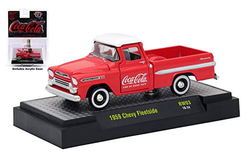 M2 Machines Limited Edition Coca-Cola Series 3-1959 Chevy Fleetside RW03
