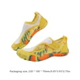 thumbnail image 4 of Zapatos De buceo transpirables Ndcxsfigh para caminar en el lago 33 amarillo, 4 of 9