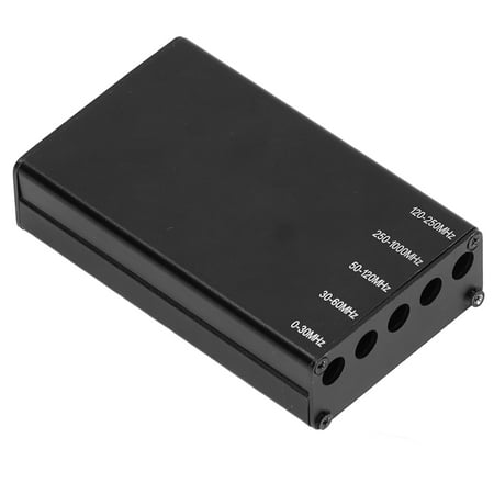

Gupbes Aluminum Alloy Receiver Shell Receiver Enclosure Full Band Receiver Enclosure Aluminum Alloy Broadband Shortwave Receiver Housing