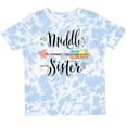 thumbnail image 3 of Inktastic Middle Sister- Dots and Arrow Girls Toddler T-Shirt, 3 of 5