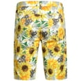 thumbnail image 2 of SSLR Mens Shorts Causal Flat Front Hawaiian Summer Shorts, 2 of 8