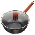 thumbnail image 1 of Minkissy Small Boiling Pot Milk Pot Beech Black Daily Use 1Pack, 1 of 5