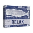 thumbnail image 2 of Creative Products Relax Whale 20 x 16 Canvas Wall Art, 2 of 5