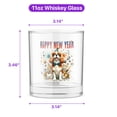 thumbnail image 5 of Happy New Year with Cavalier King Charles Spaniel Fireworks Holiday Xmas Winter 2025 11oz Whiskey Glass Mug Dog Lover Gifts Whiskey Cocktail Glasses Cup - 00025, 5 of 5