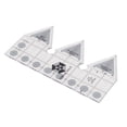 thumbnail image 3 of Quilting Templates Guide,Ruler Grids 45/60/90 Degree Quilting Rulers Quarter Triangle Cutting Guide Seamless Integration, 3 of 3