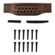 thumbnail image 2 of Kit De Puente De Palisandro Para Guitarra, 15 Piezas Decorativas, Tuerca De Puente De Plástico Para Guitarra, Silla De Montar, Robusta, Resistente Al Desgaste, Segura Para La, 2 of 7