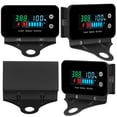 thumbnail image 3 of IPX7 Waterproof Battery Monitor with Bracket 7-100V,12v 24v 36v 48v 60v 72v Battery Meter Digital Battery Capacity Remaining Capacity Percentage Tester with Buzzer Alarm and Temperature, 3 of 5