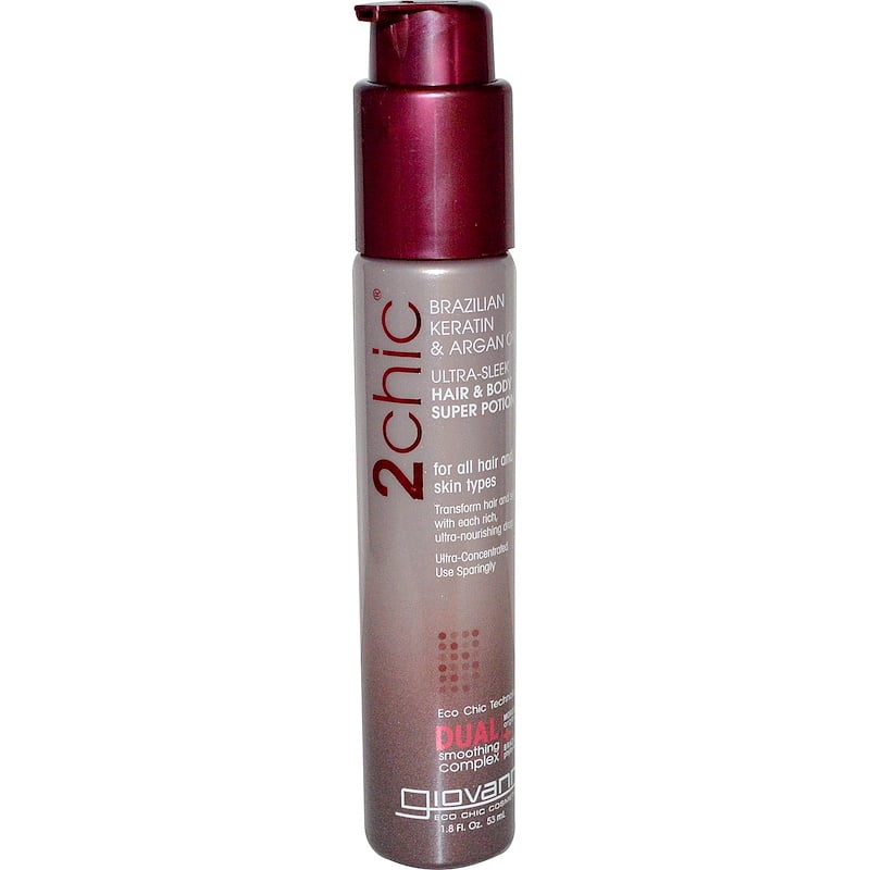 Giovanni 2Chic Hair & Body Super Potion Brazilian Keratin ...