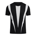 thumbnail image 5 of DYTTDG Men's Moisture Wicking Ice Silk T-Shirt, Breathable Mesh Short Sleeve Athletic Tops, Loose Fit Casual Summer Tee, 5 of 6