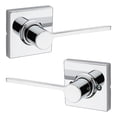 thumbnail image 3 of Kwikset 200Lrlsqt Ladera Passage Door Lever Set - Chrome, 3 of 5